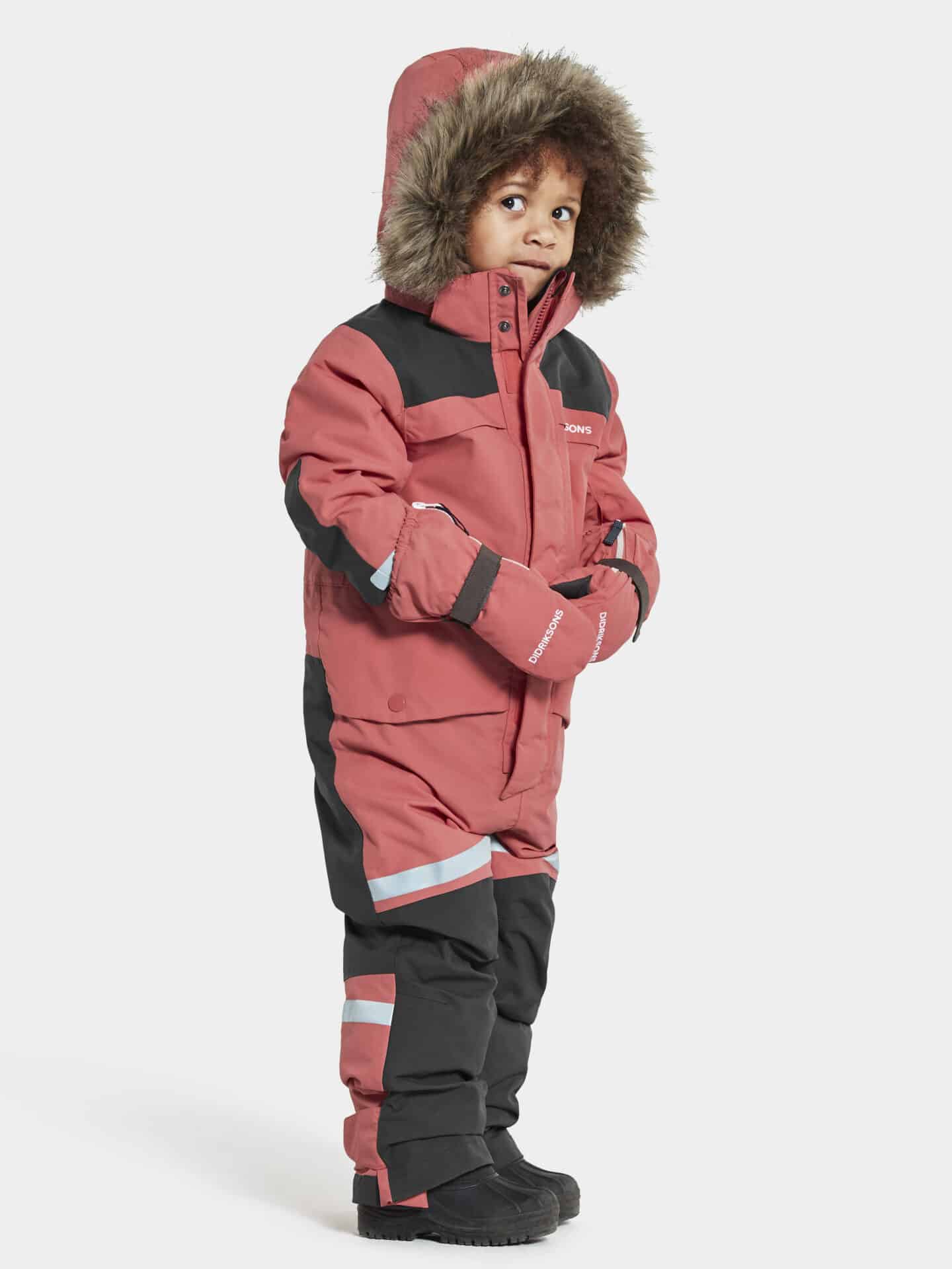 Bjärven Kids' Coverall Peach Rose kuldagalli | Músik & Sport