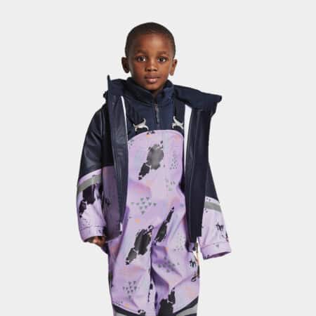 Waterman Printed Kids' Set Grundsund Purple pollagalli - Image 4