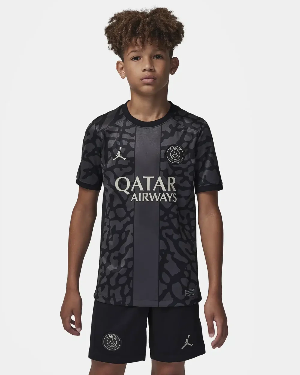 Paris Saint-Germain 2023/24 Stadium Third Big Kids' Jordan Dri-FIT Soccer Jersey