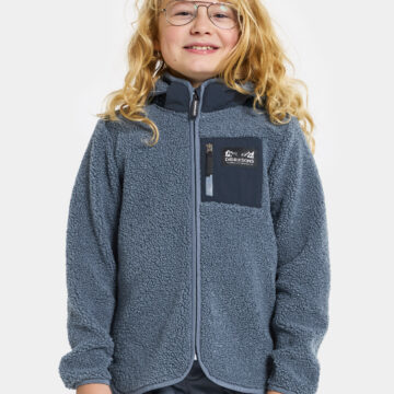 Didriksons Exa Kids' Full Zip True blue