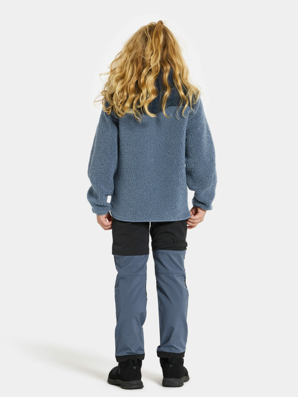 Didriksons Exa Kids' Full Zip True blue - Image 3