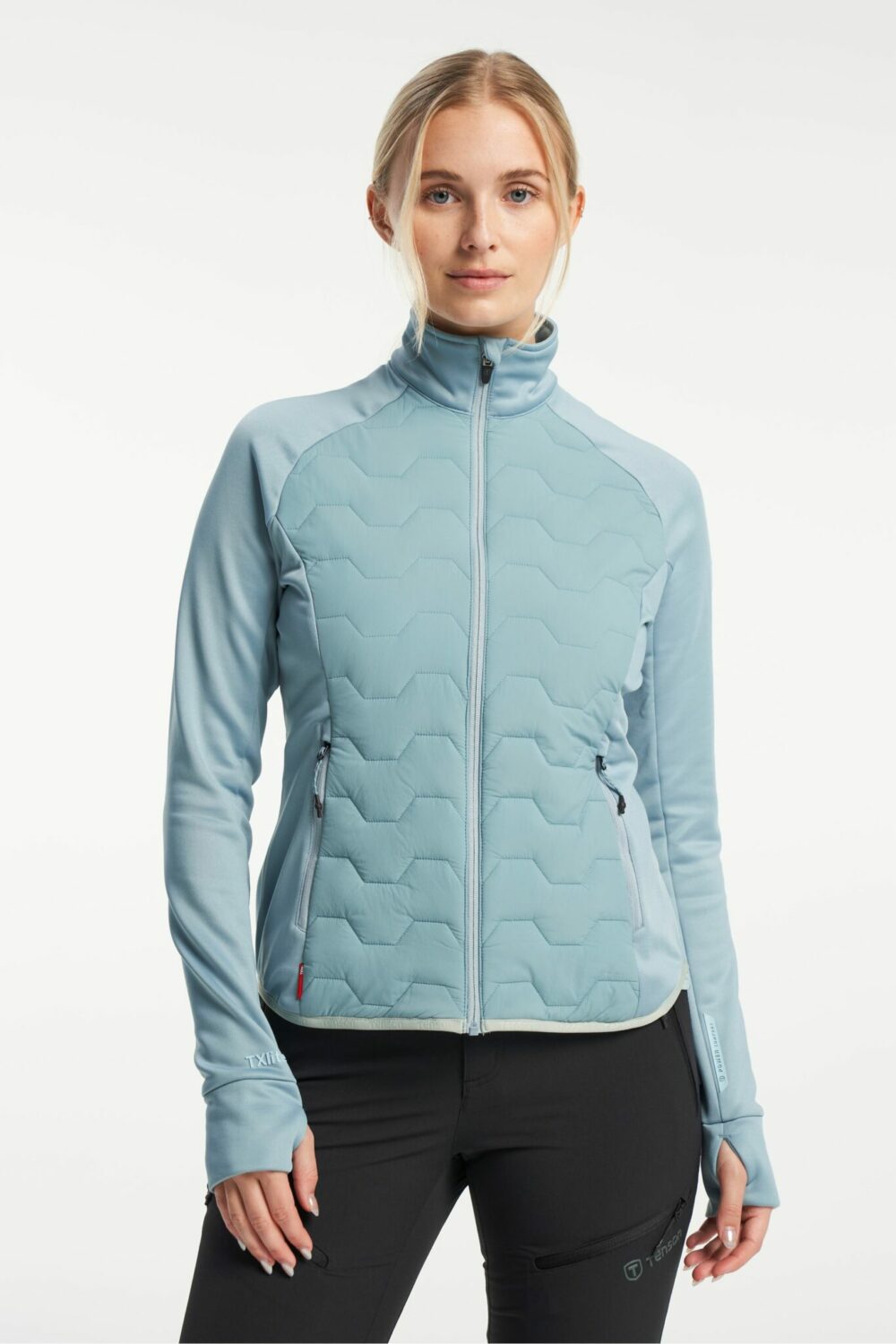 TXlite Hybrid Zip Woman Stone Blue