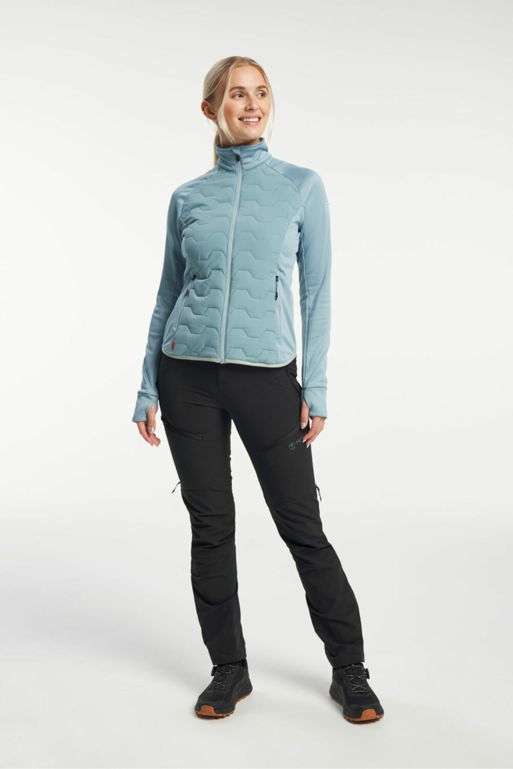 TXlite Hybrid Zip Woman Stone Blue - Image 2