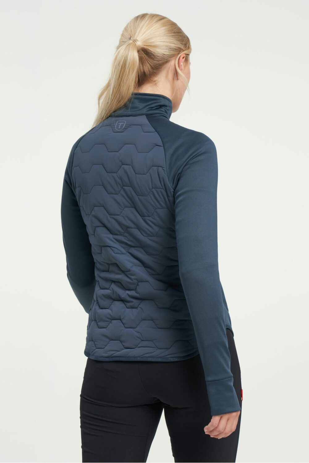 TXlite Hybrid Zip Woman Women's mid-layer jacket Dark Blue - Image 3