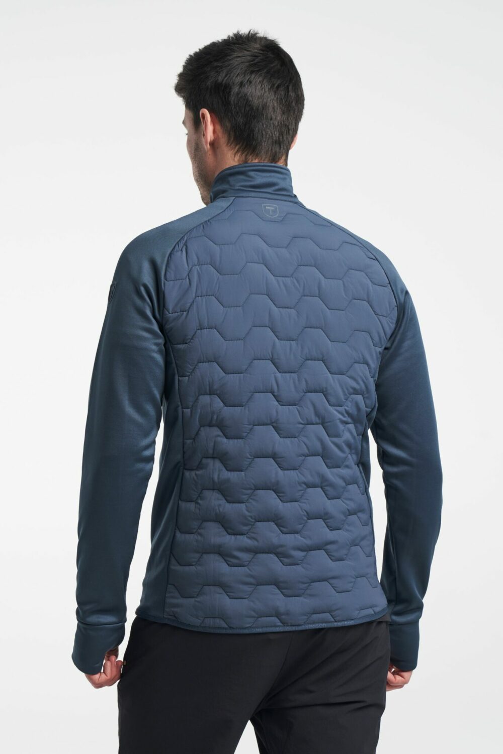 TXlite Hybrid Zip Mid-Layer Jacket Dark Blue - Image 2