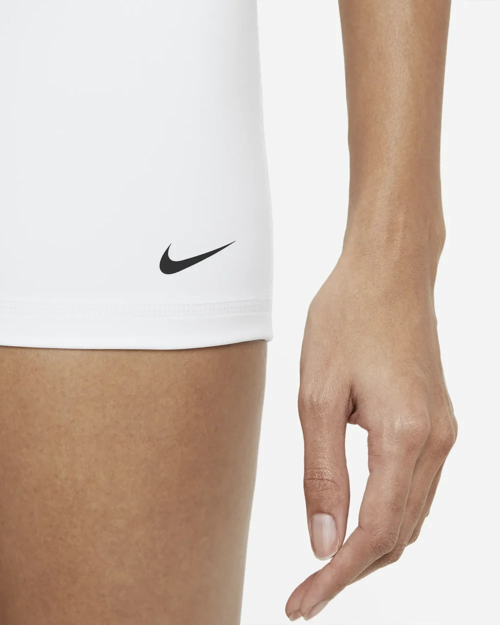 Nike Pro Women's 3" Shorts - hvítar - Image 3