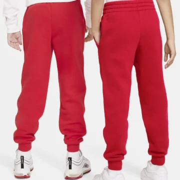 Nike Sportswear Club Fleece Big Kids' Joggers Rauðar - Image 5