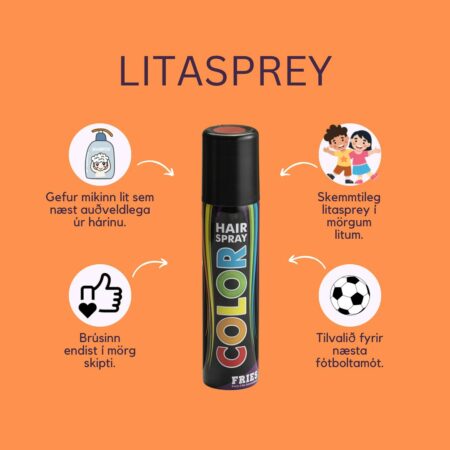 Hársprey - Litasprey