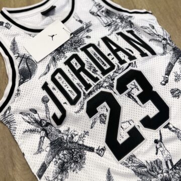 Nike Jordan tank 23 Striped Jersey
