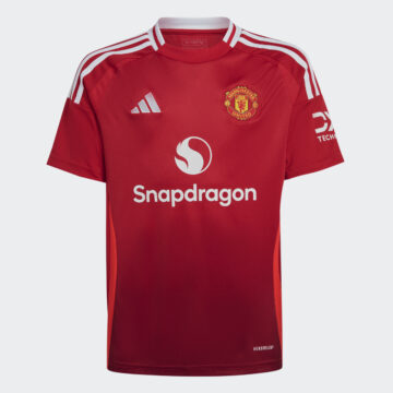 adidas Manchester United 24/25 Home Jersey Kids - Red - Image 4