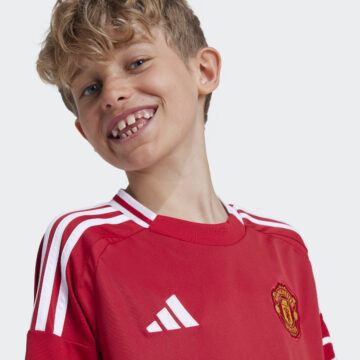 adidas Manchester United 24/25 Home Jersey Kids - Red - Image 5