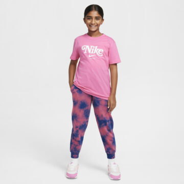 Nike stuttermabolur barna bleikur - Image 3