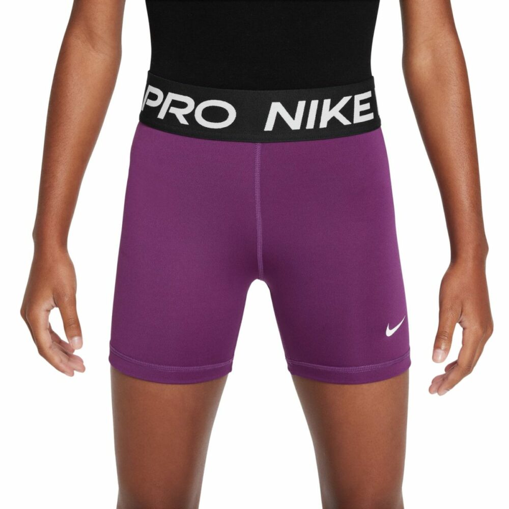 NIKE PRO STUTTBUXUR FJÓLIUBLÁTT