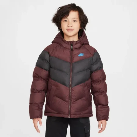 Nike Sportswear Older Kids Synthetic Fill Hooded Jacket Barnaúlpa