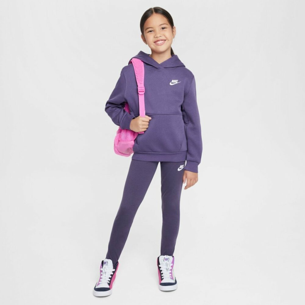 Nike Sportswear Club Fleece Big Kids Pullover Hoodie - Image 3