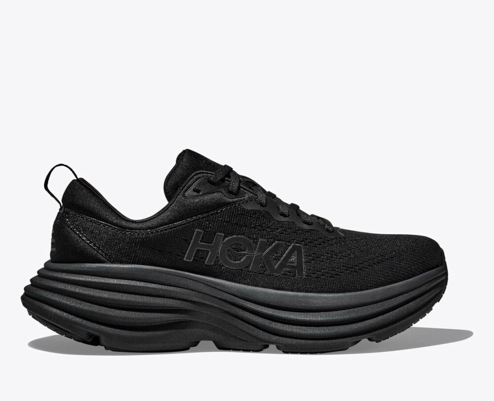 HOKA Bondi 8 Herra svartur