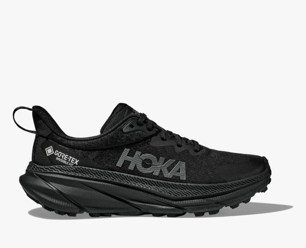 HOKA Challenger 7 GTX Mens Shoes Black/Black