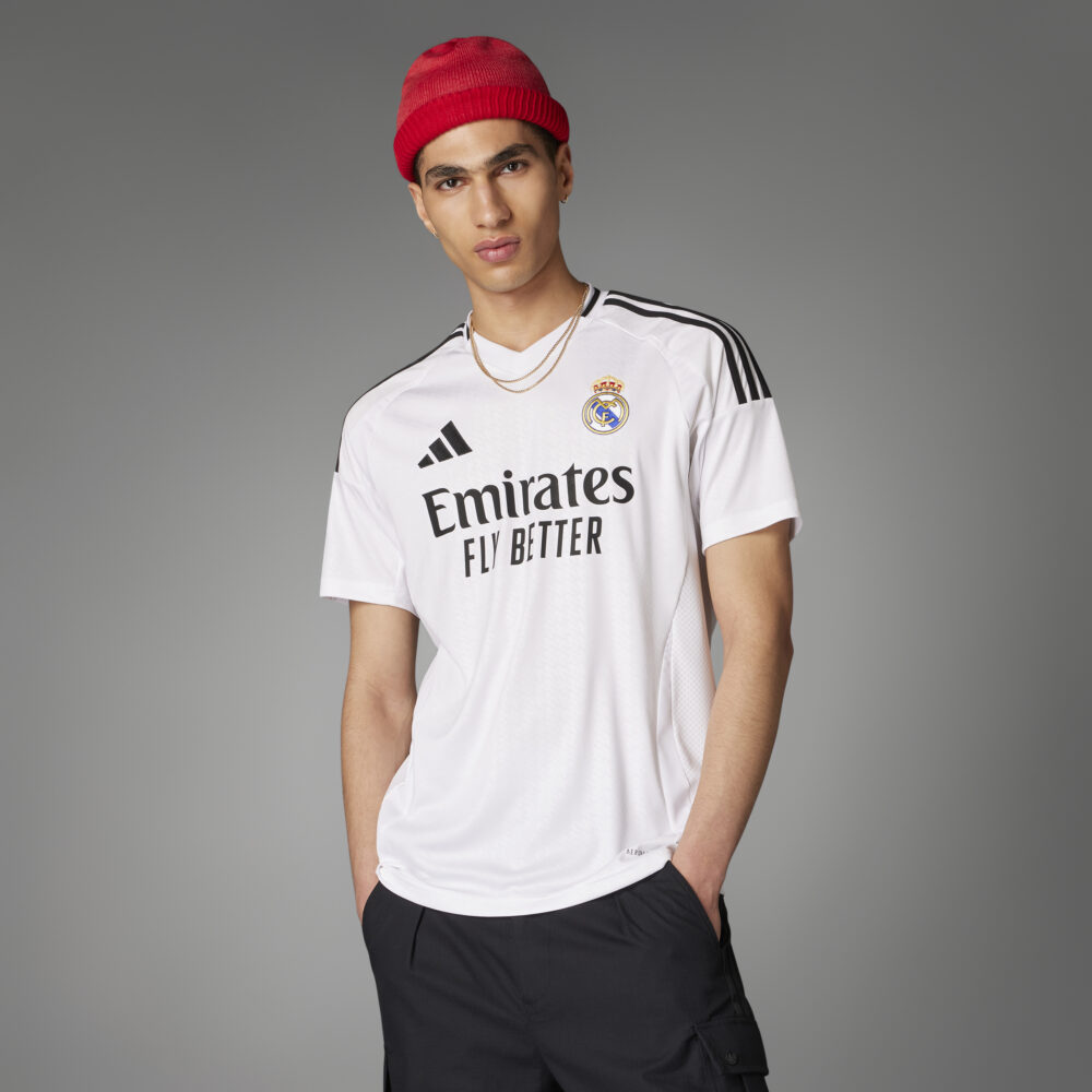 White Real Madrid 24/25 Home Jersey - Image 3