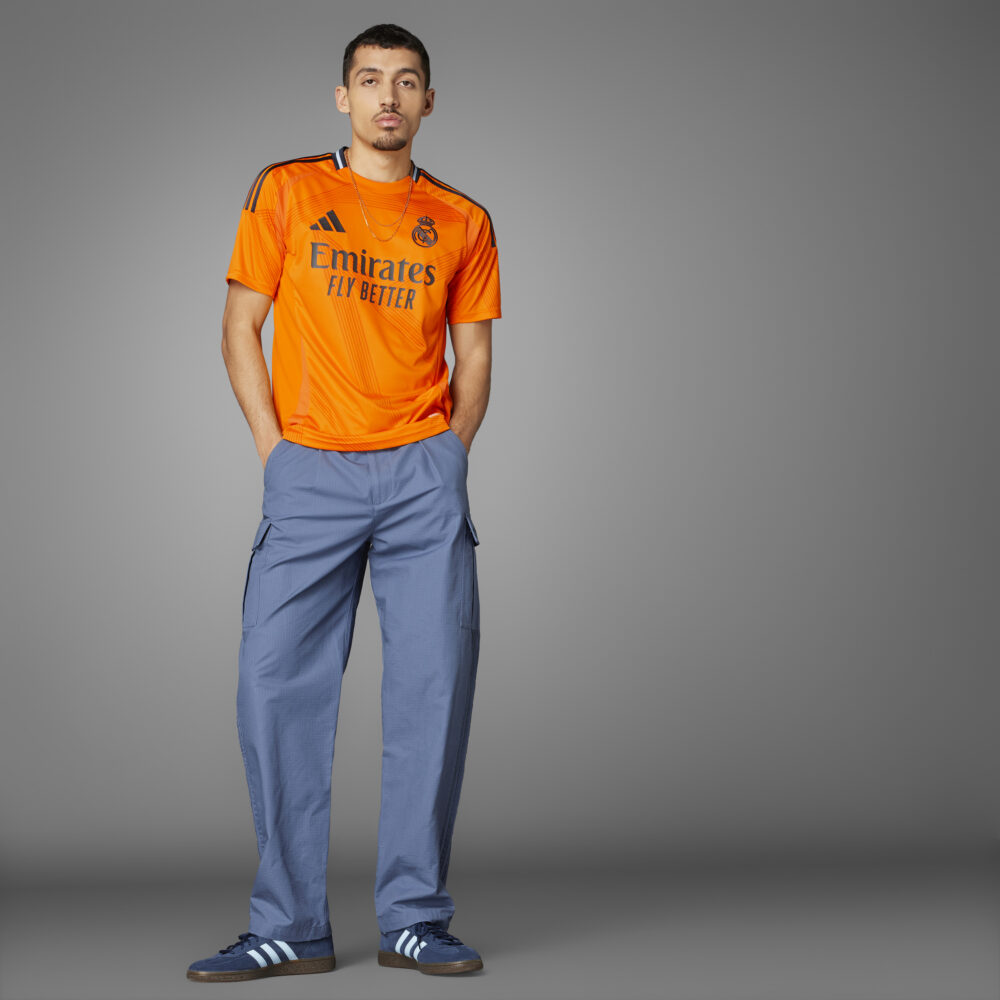 Orange Real Madrid 24/25 Away Jersey - Image 9