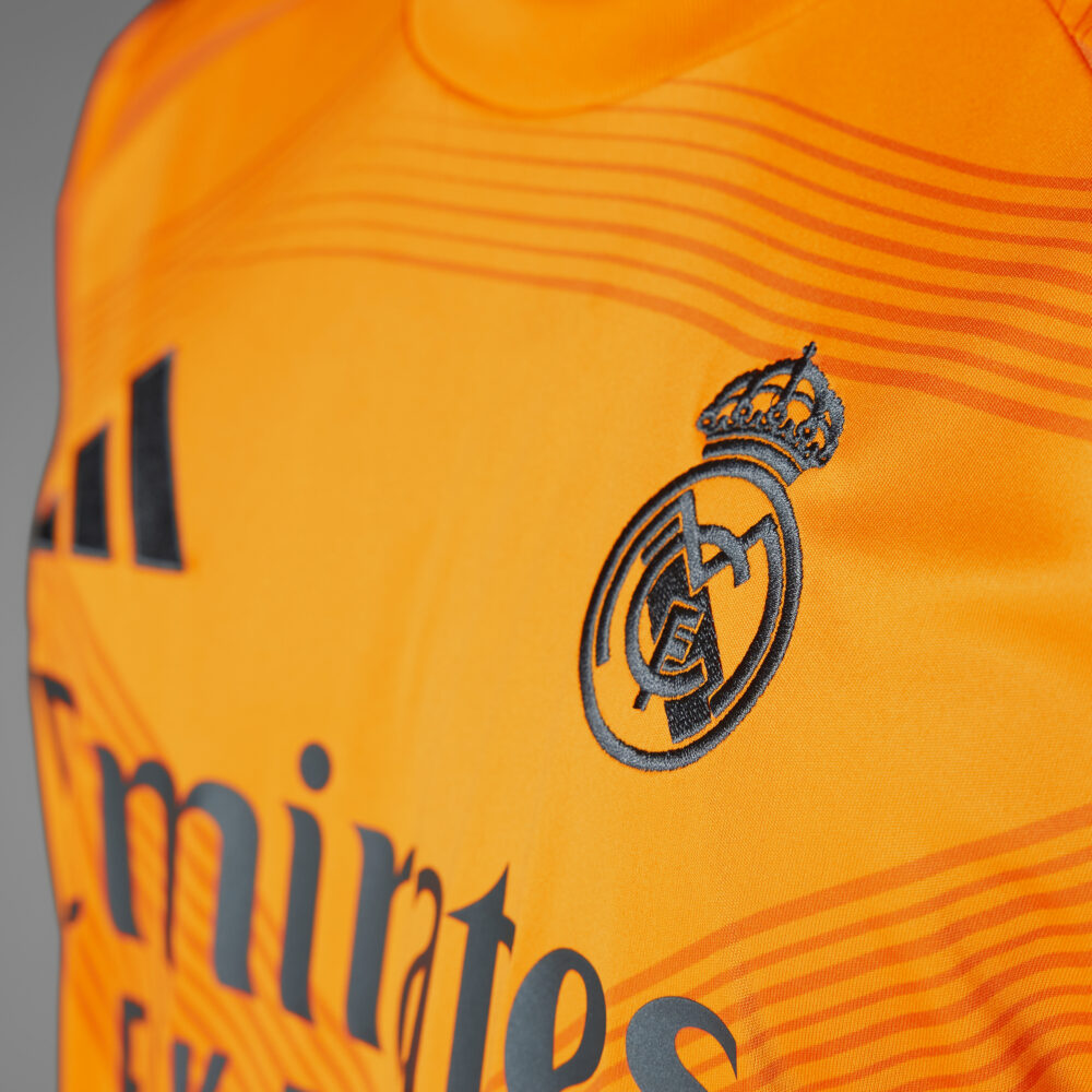 Orange Real Madrid 24/25 Away Jersey - Image 6