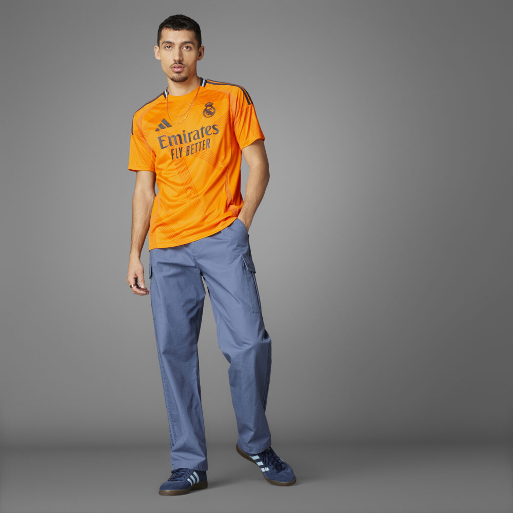 Orange Real Madrid 24/25 Away Jersey