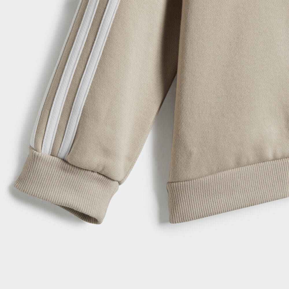 Adidas 3-Stripes Fleece Sweatsuit Junior - Image 8