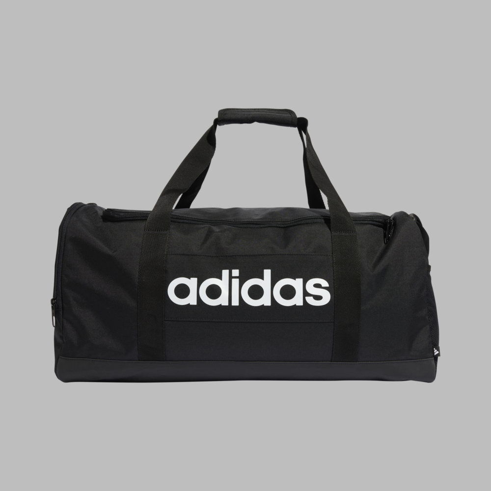 Adidas taska LINEAR DUFFEL M BLACK/BLACK/WHITE