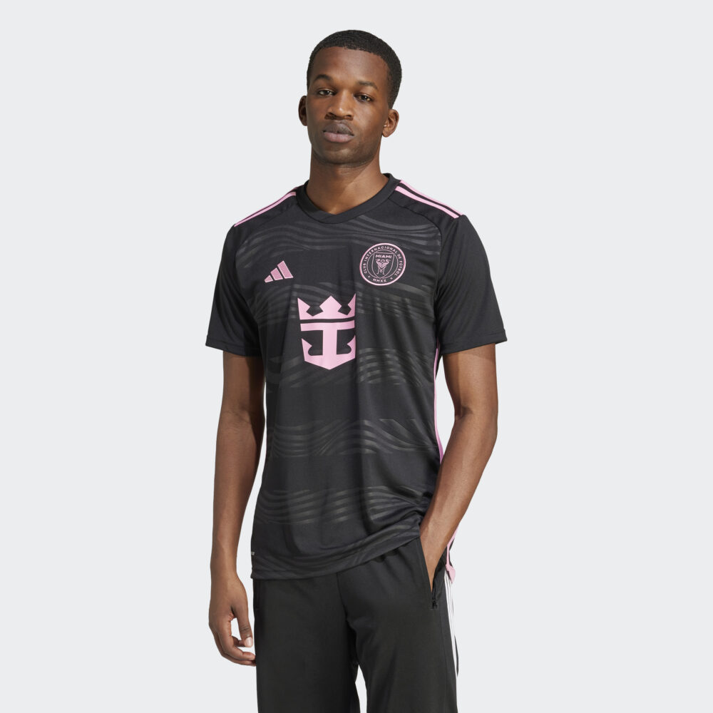 adidas Inter Miami CF 23/24 Messi Away Jersey - Black