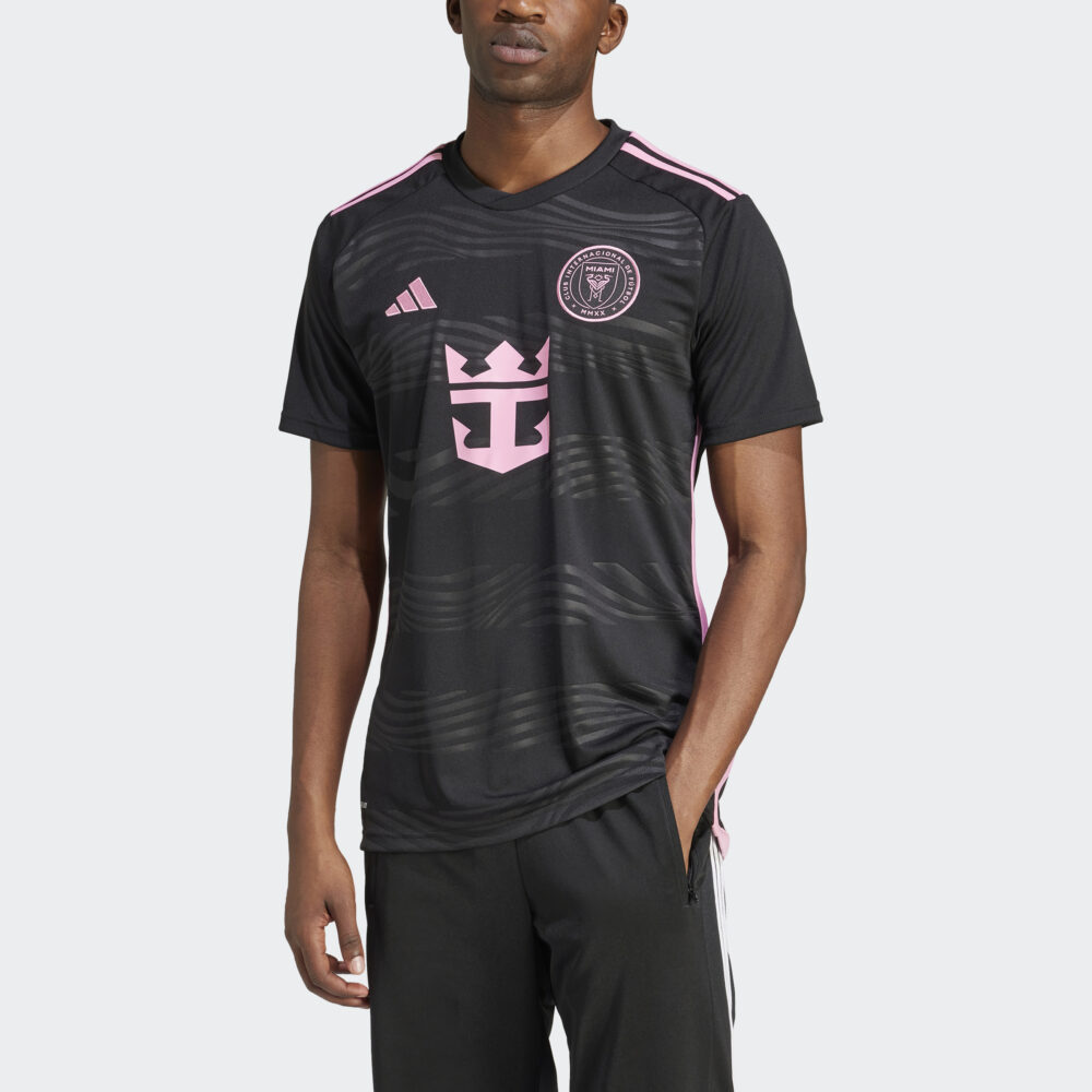 adidas Inter Miami CF 23/24 Messi Away Jersey - Black - Image 3