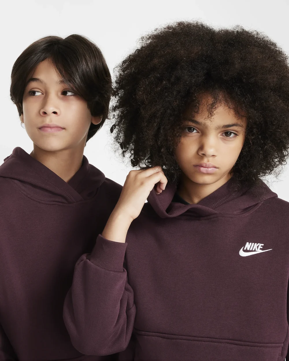 Nike Sportswear Club Fleece Older Kids Pullover Hoodie - Image 7