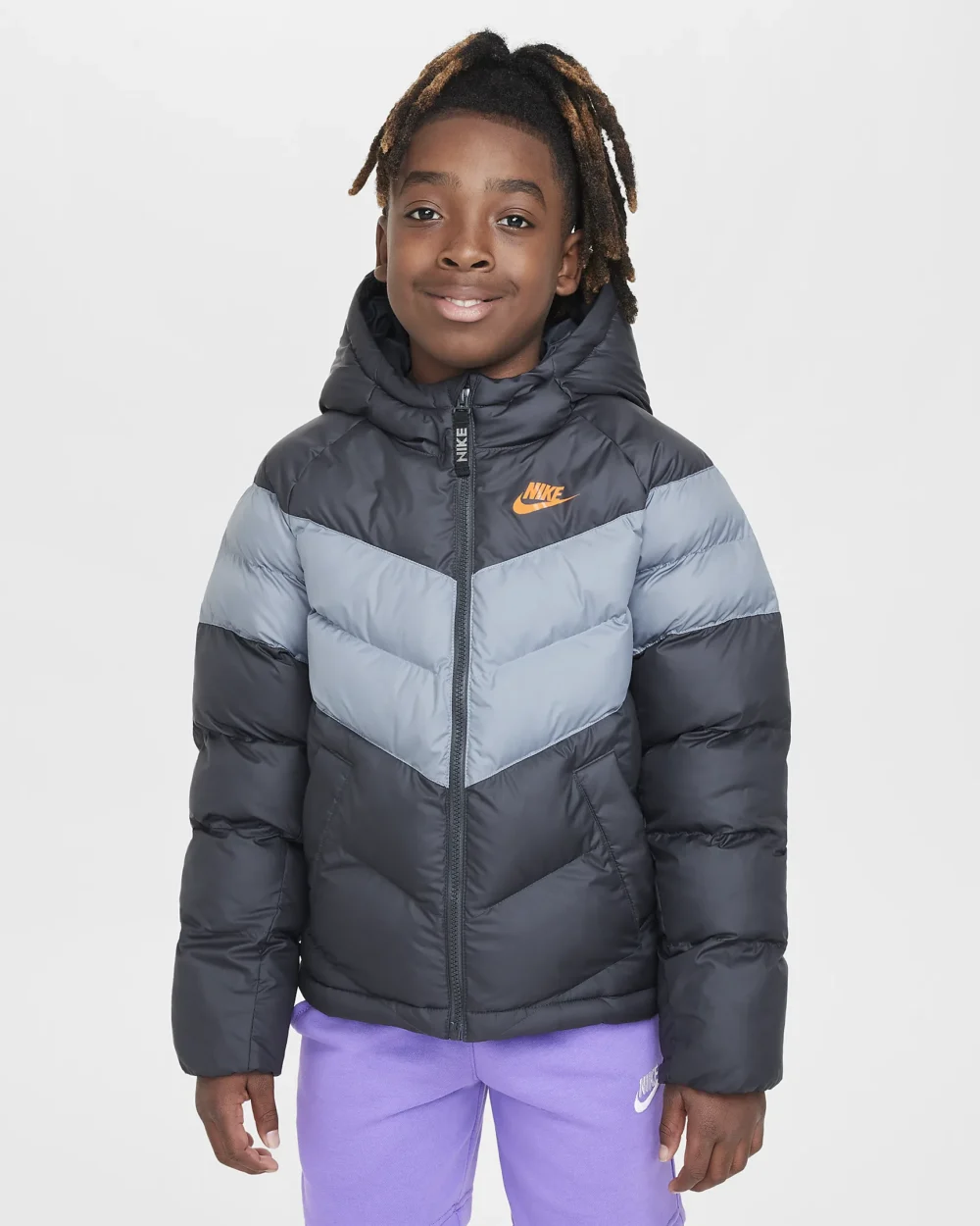 Nike úlpa Sportswear Older Kids Synthetic Fill Hooded Jacket - Image 7