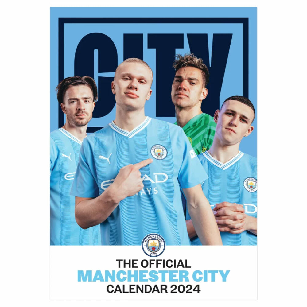 Manchester City FC Official 2024 Calendar dagartal