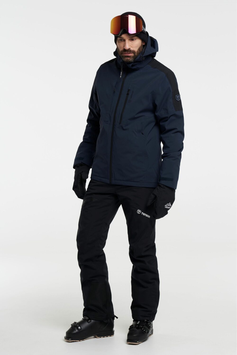 Tenson snjóbuxur herra - Core Ski Pants Ski svartar - Image 4