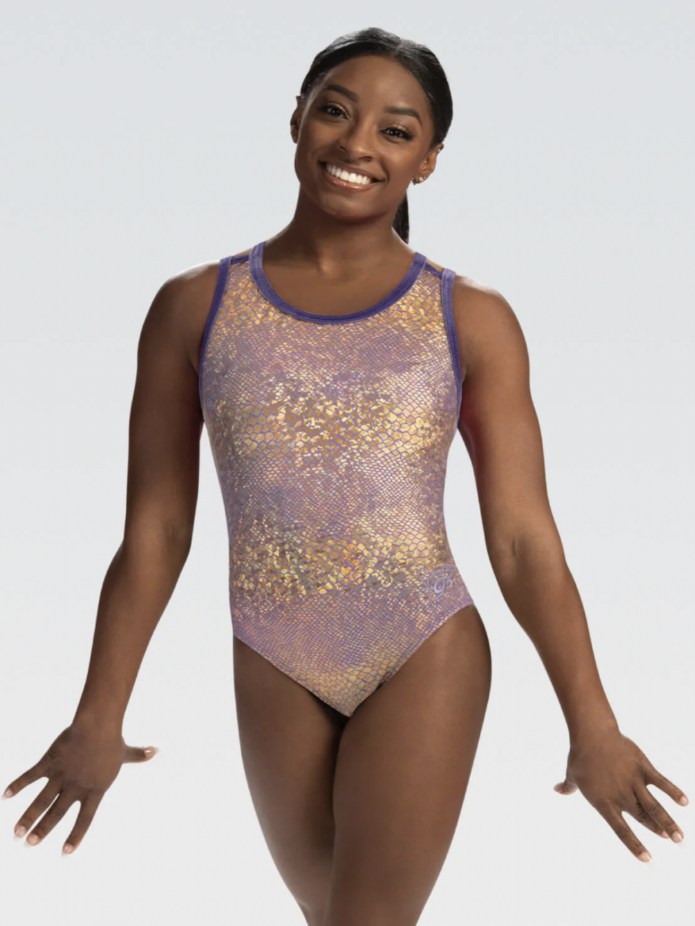 GK fimleikabolur Simone Biles Purple Python