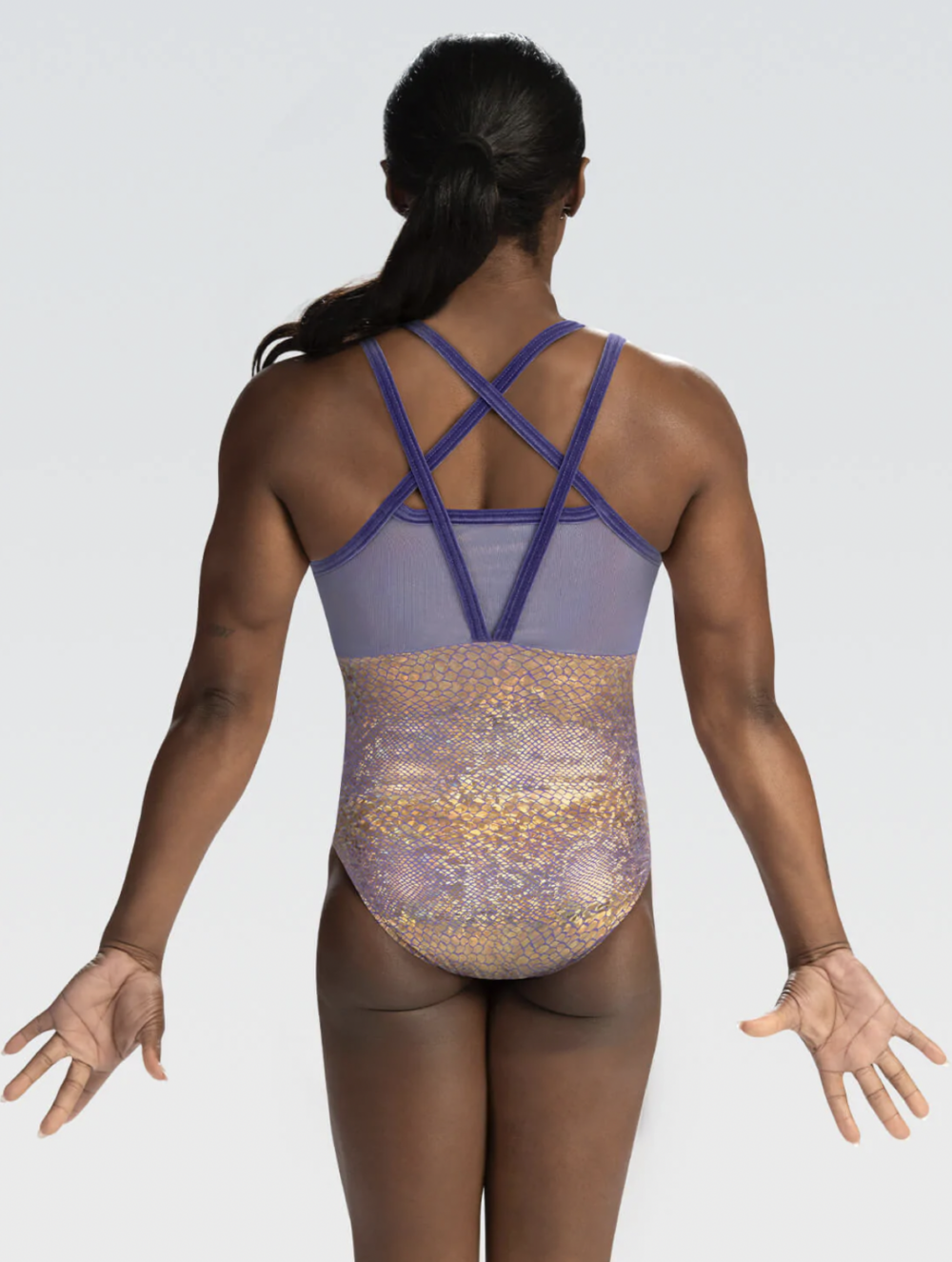 GK fimleikabolur Simone Biles Purple Python - Image 2