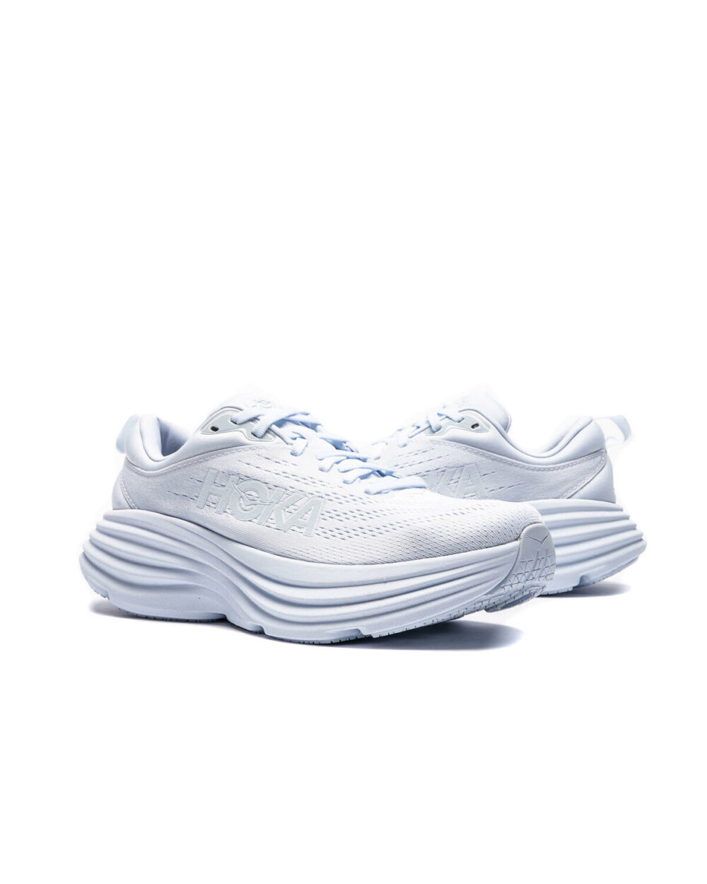 bondi HOKA ONE ONE WMNS BONDI 8 WHITE / WHITE - Image 2