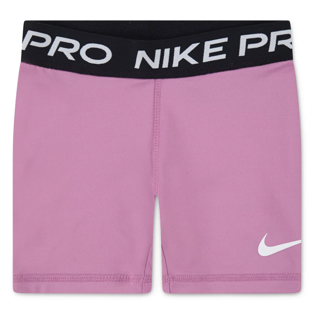 Nike Toddler Little Girls (4-6X) Pro Dri-FIT Shorts Bleikar