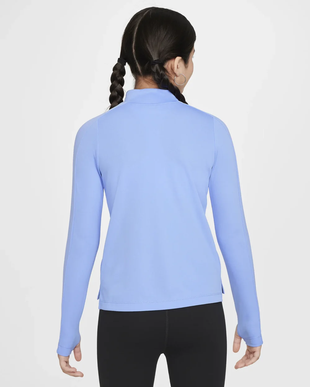 Nike Girls Dri-FIT Long-Sleeve 1/4-Zip Top - Image 7