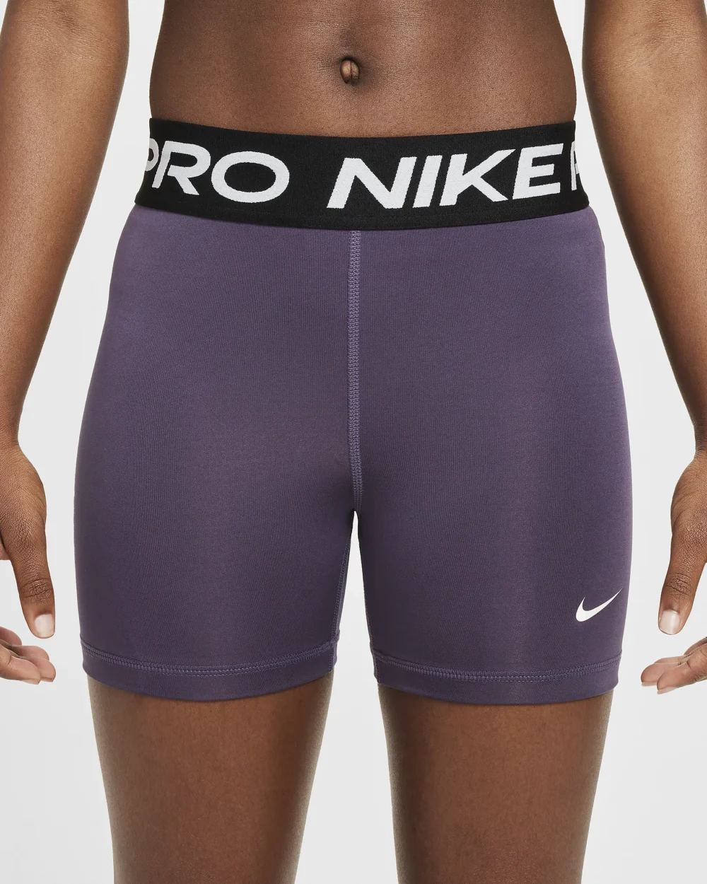 NIKE PRO Girls Shorts Fjólubláar