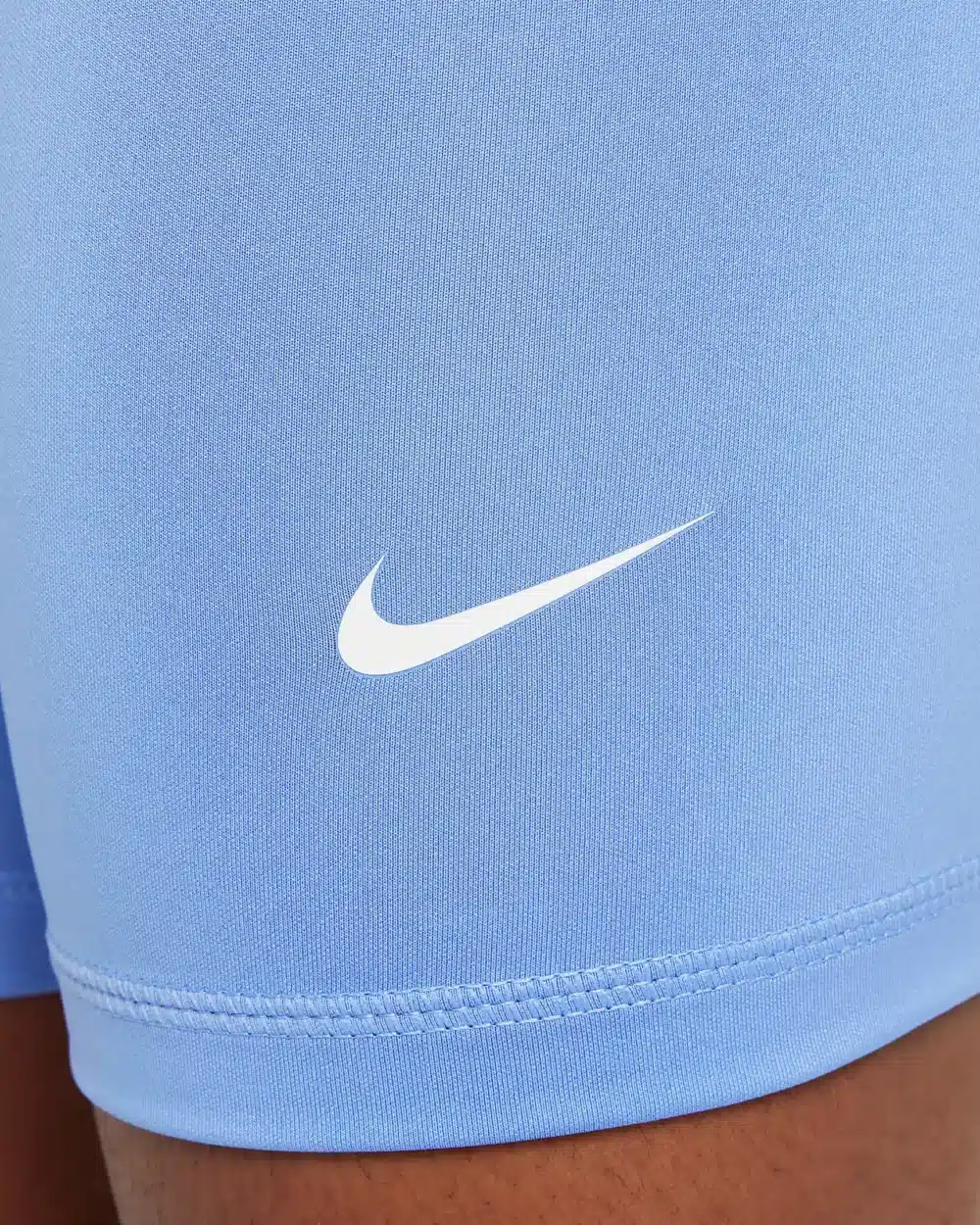 NIKE PRO Girls Shorts Ljósbláar - Image 2