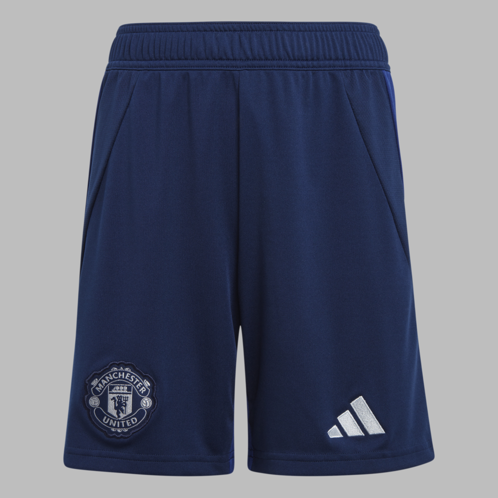 Manchester United 24/25 Away Shorts Kids - Blue