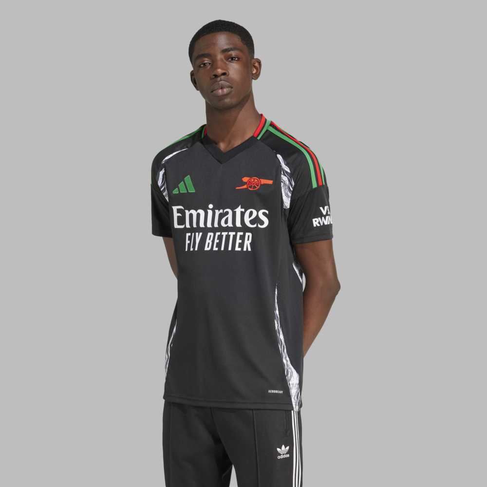 adidas Arsenal 24/25 Away Jersey - Black