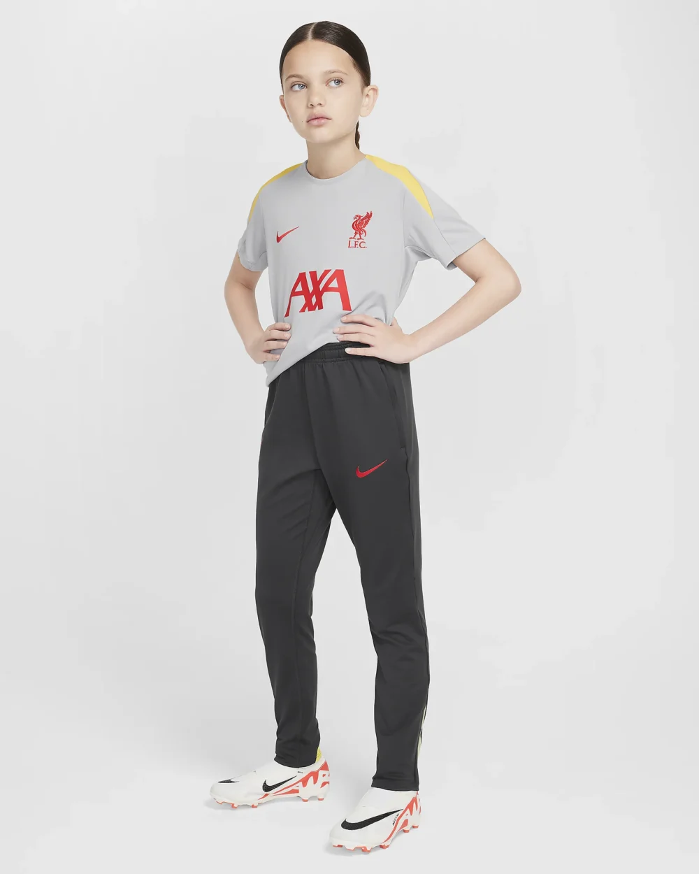 Liverpool F.C. Strike Third Older Kids Nike Dri-FIT Football Pants - Image 6