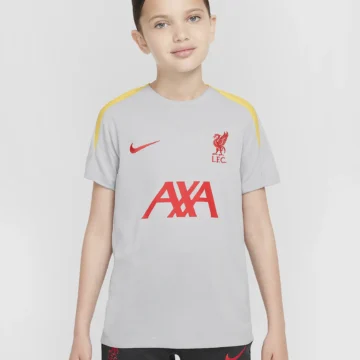 Liverpool F.C. Strike Third Older Kids Nike Dri-FIT Football Knit Short-Sleeve Top