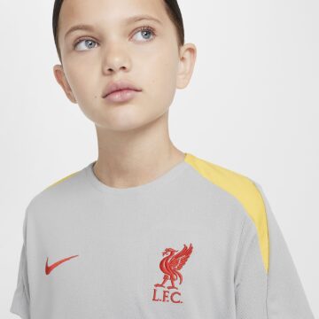 Liverpool F.C. Strike Third Older Kids Nike Dri-FIT Football Knit Short-Sleeve Top - Image 5