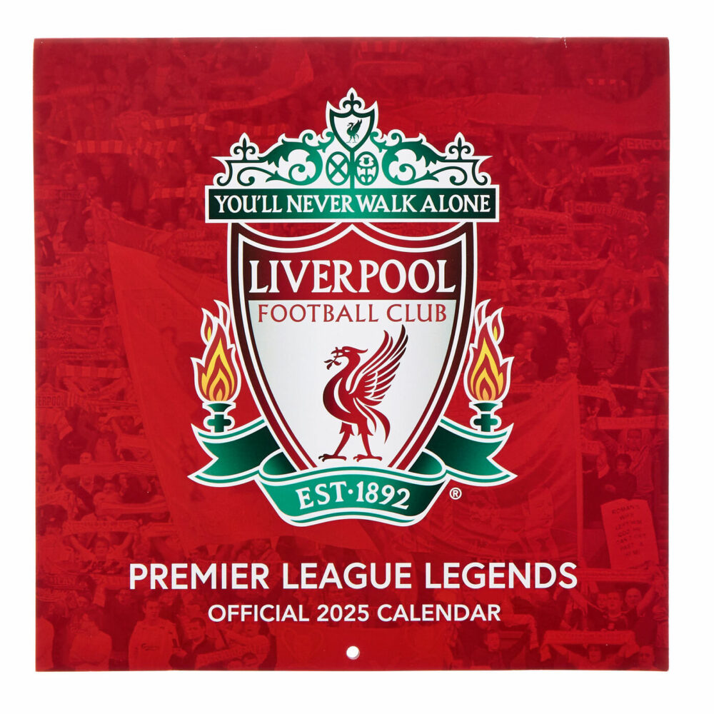 Liverpool Football Club 2025 Square Calendar - Image 2