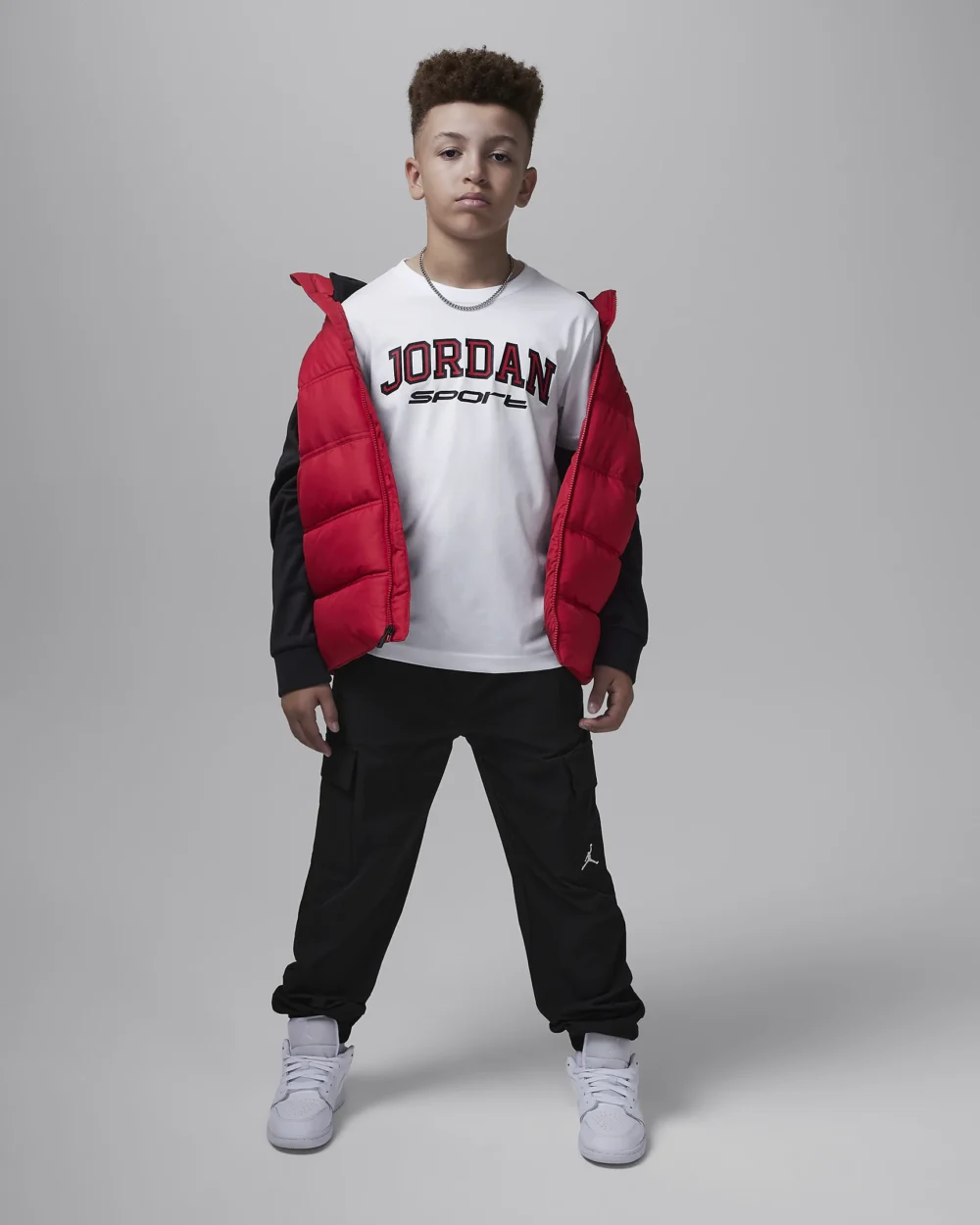 Jordan Dri-FIT Sport Big Kids T-Shirt - Image 4