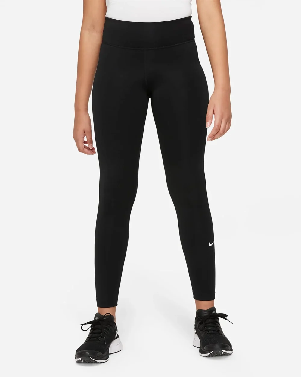 NIKE ONE Leggings Girls Svartar