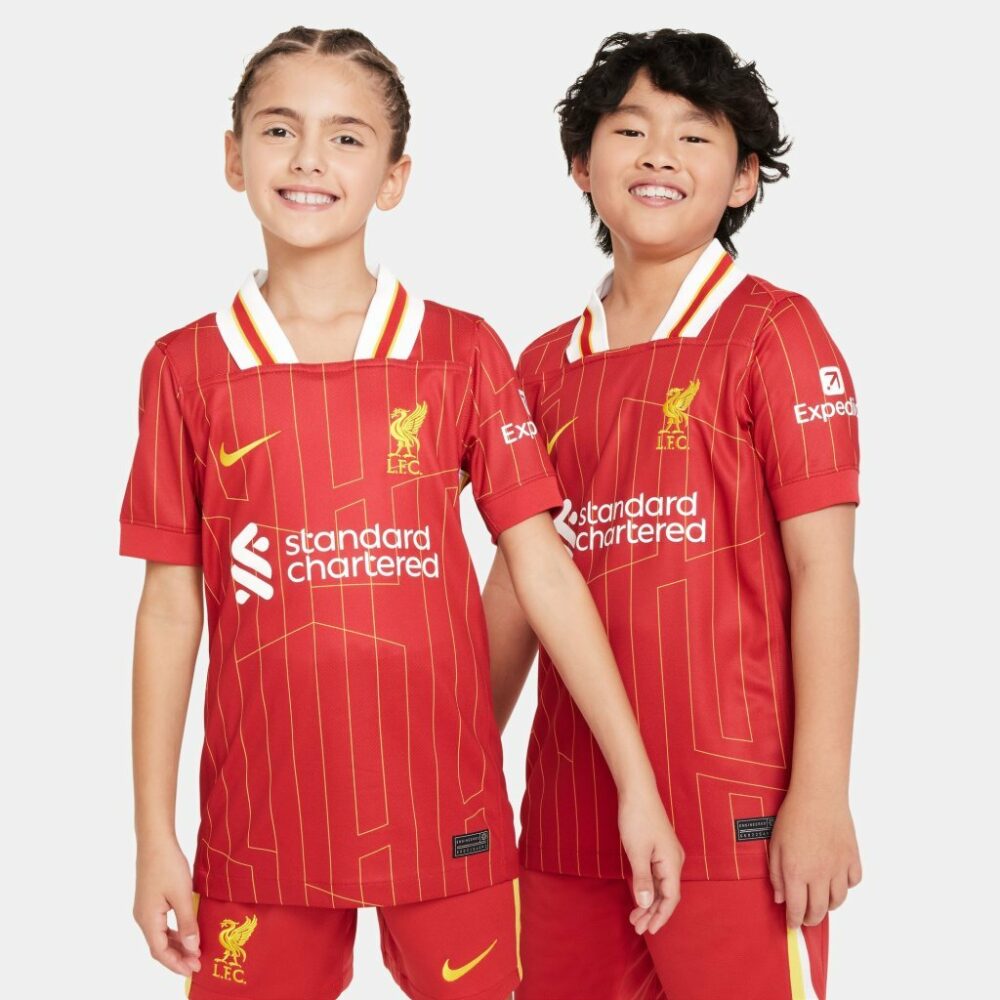 Liverpool FC 2024/25 Stadium Home kids - Image 3