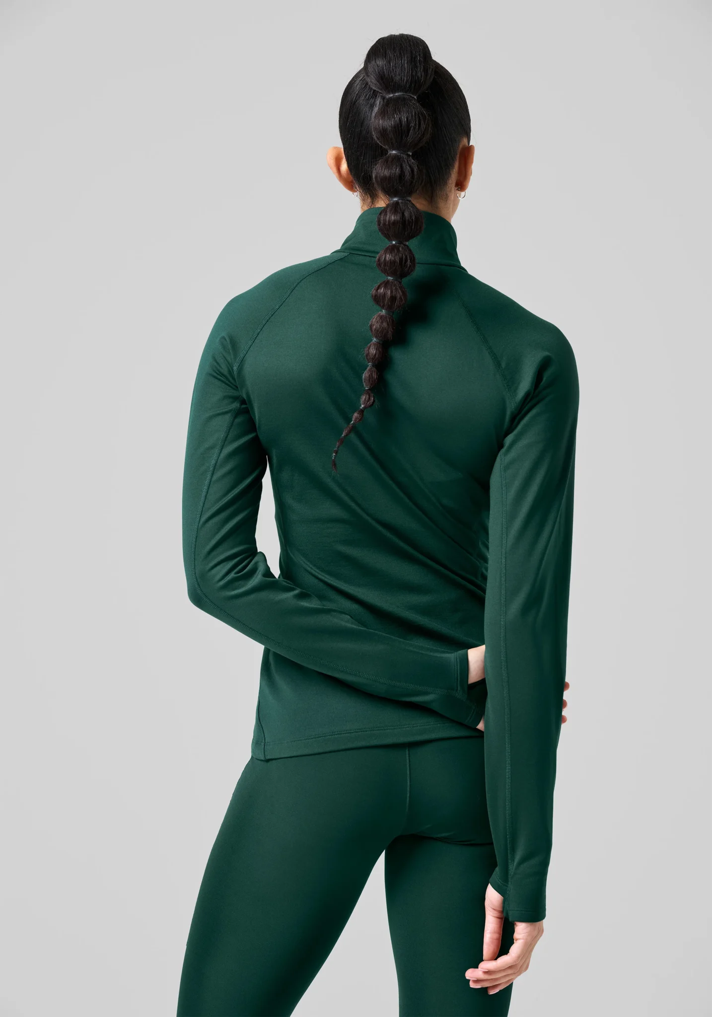 Casall Refine Training Jacket Dark Pine - Image 4